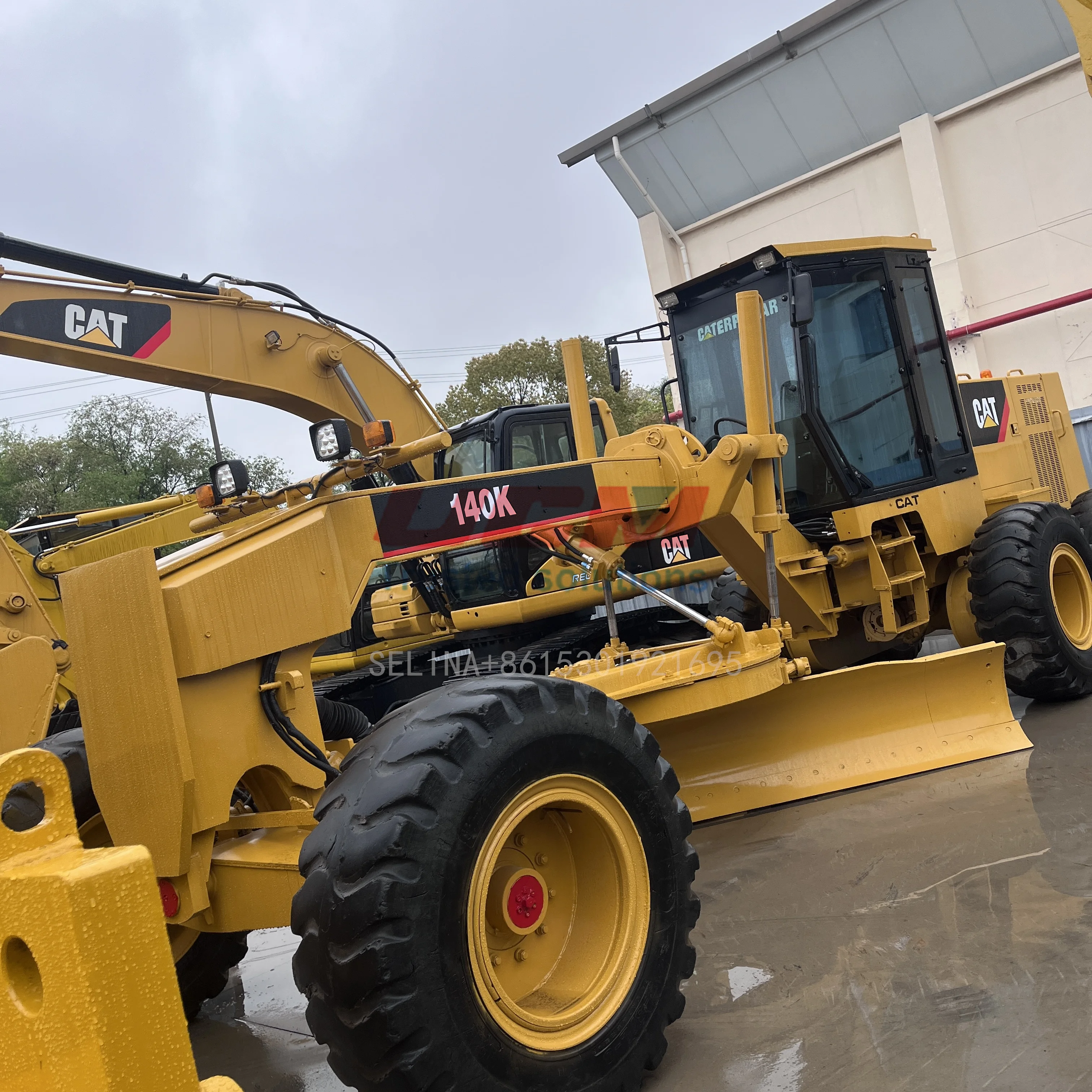 Good Condition Caterpillar Used Machine 140H Original Japan Secondhand Motor Grader 140H for Hot Sale