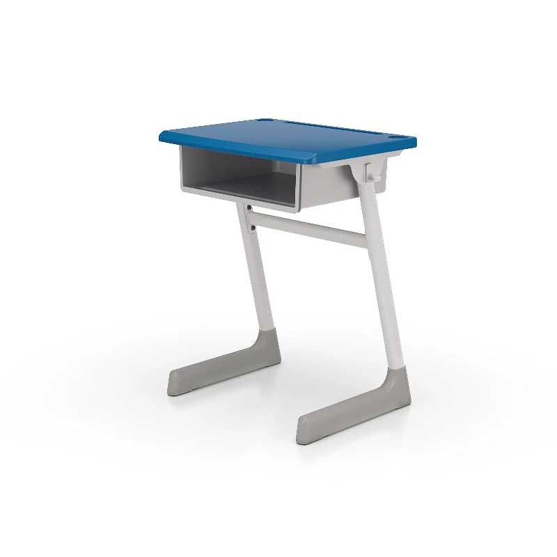 High Quality University Study School Desk and Chair Set Classroom Students School Chairs and Tables Metal Modern