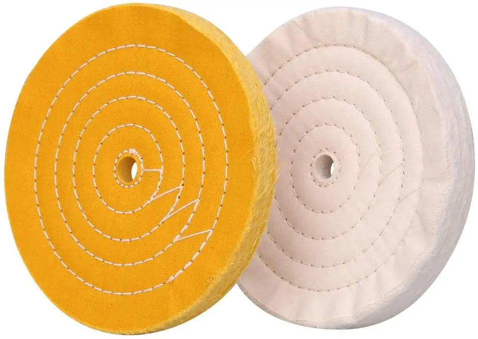 Yellow Custom Polishing Wheel Metal Polishing