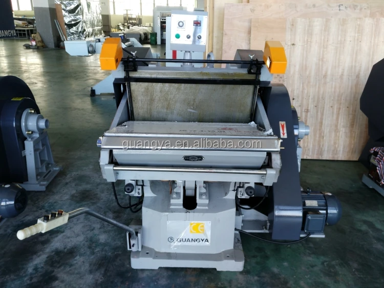 ML-750 Guangya Manual Clamshell Paper Die Cutting Press Machine