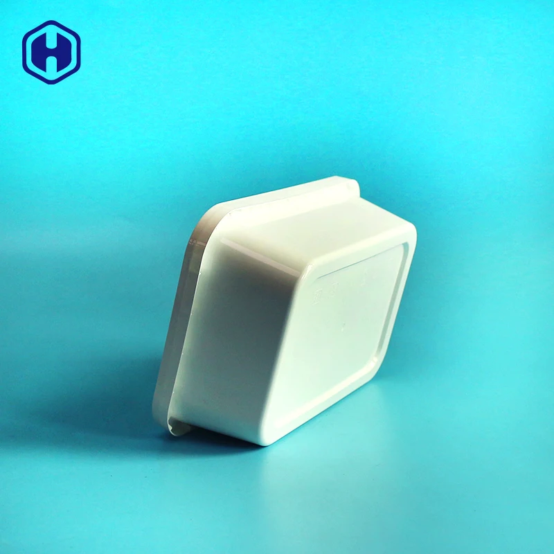 Custom high temperature setrilization hot filling plastic PLA disposable IML biodegradable food container