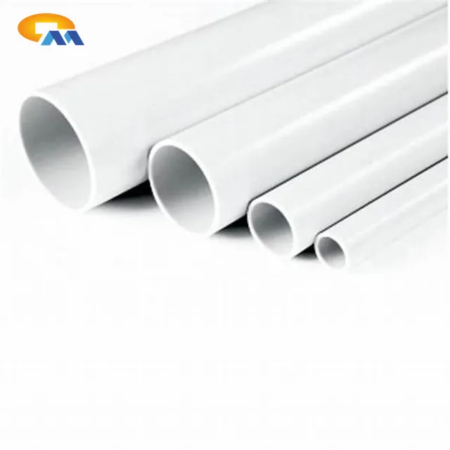 Factory wholesale price large diameter 4 inch PVC water tube  ASTM  SCH40 SCH80 Water Supply PVC Moulding Cutting