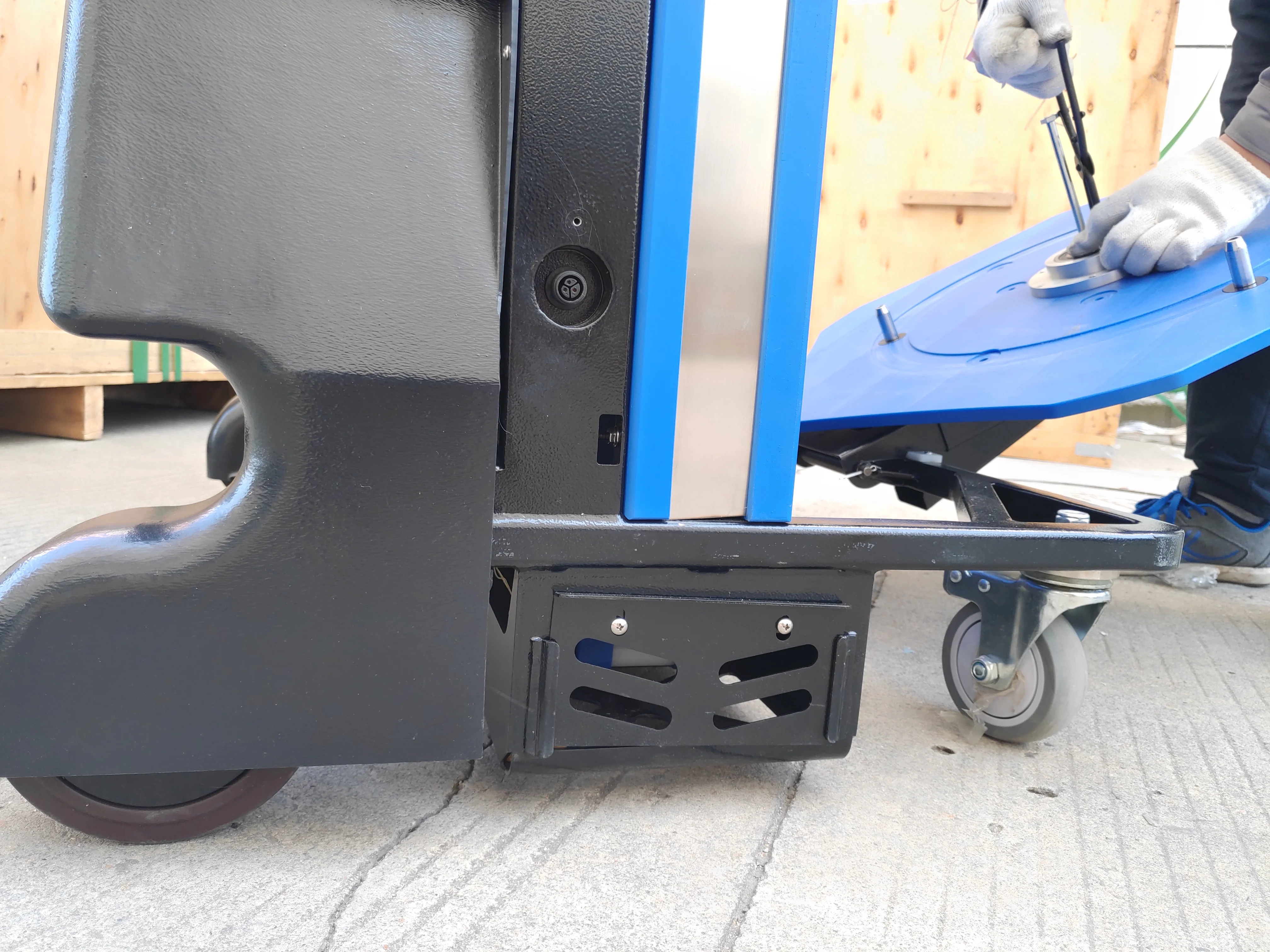 Pallet Threading Machine Good Price Mobile PP PET Strap Belt Bundling Strapping Tools