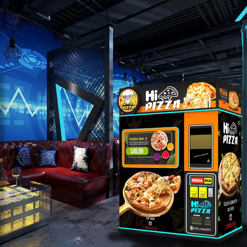 Smart Beverage Fresh Pizza Fruit snack pizza can Automated Japanese Vending Machine Pizza Price