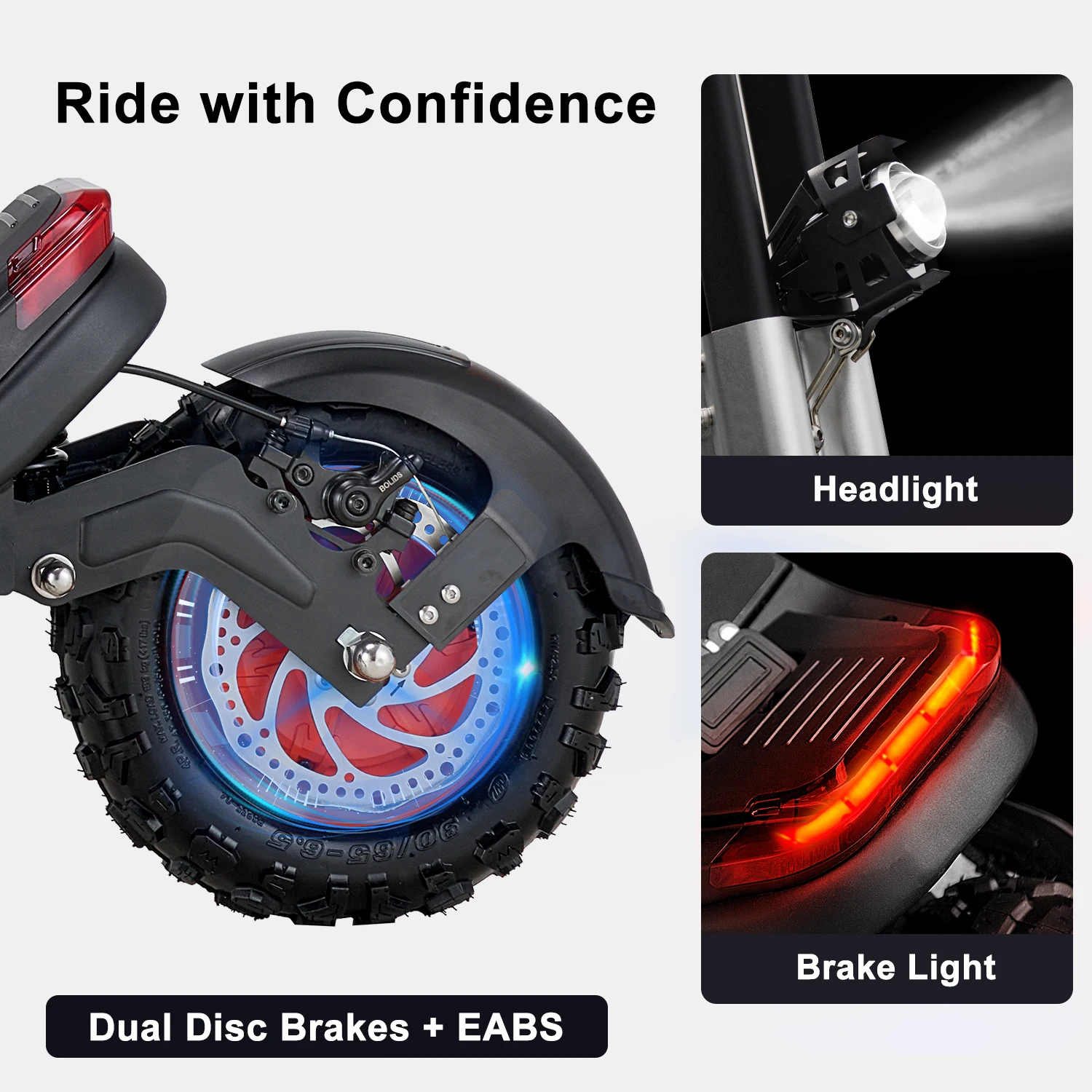 20ah 60km electric Scooter waterproof scooter in stock