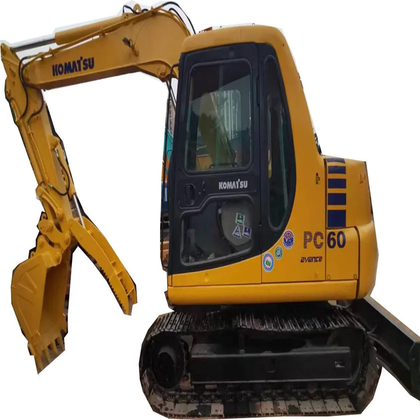 Second Hand Komatsu Pc60-8 Excavator Original Painting Low Price Good Condition Used Komatsu Pc60-8 Excavator In Shanghai