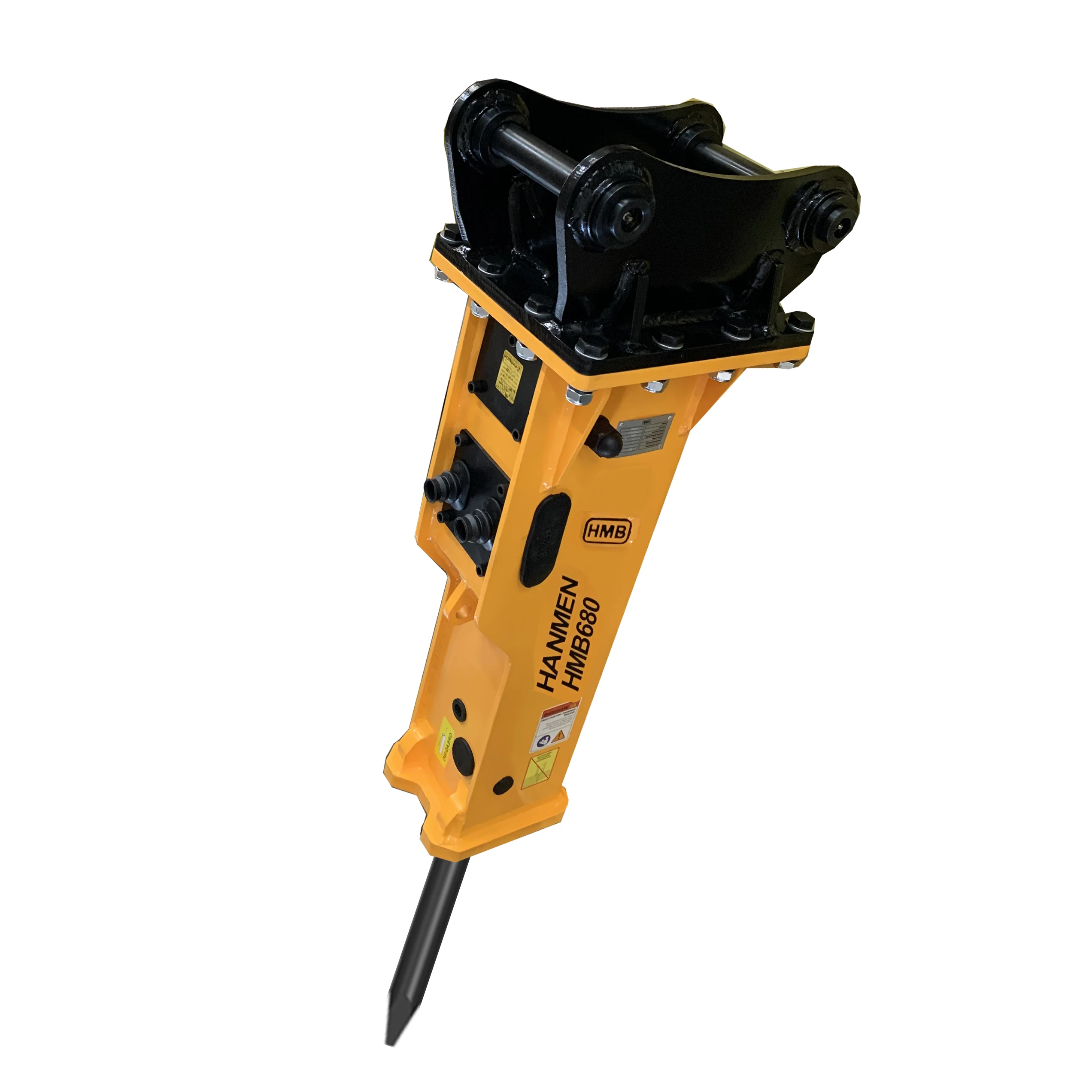 hot sale side type top type box type hydraulic hammer hmb 680 hydraulic breaker for mini excavator