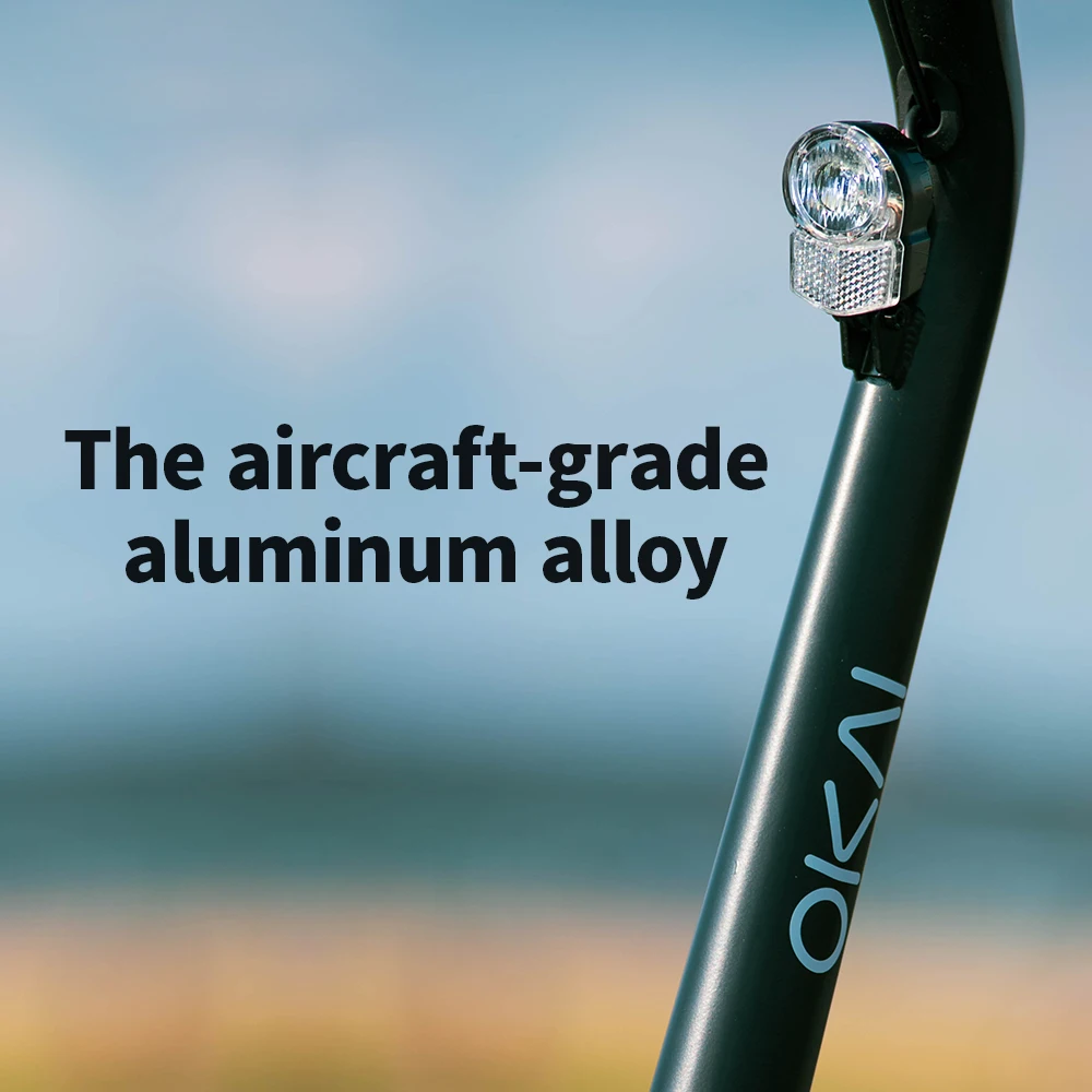 
OKAI ES500 high quality US warehouse fold scooter electrique 36v 7.8ah lithium battery for electric scooter 