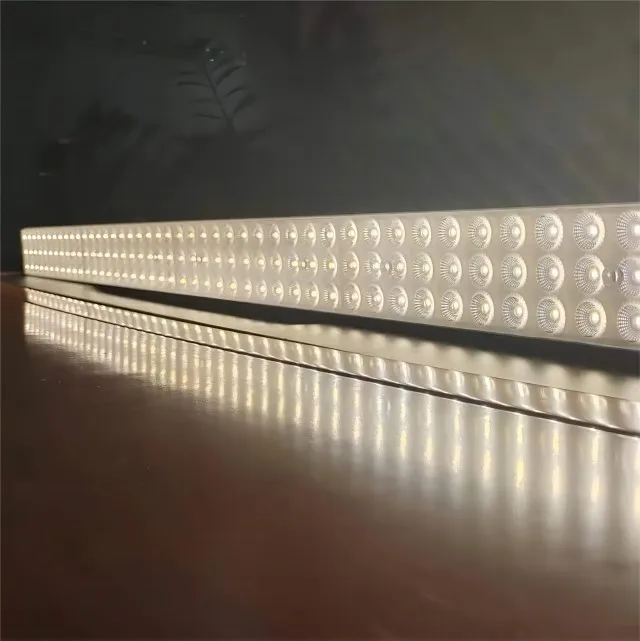 Top quality customize high lumens suspended 40w led linear batten light suspend aluminum profiles led lighting office lightings