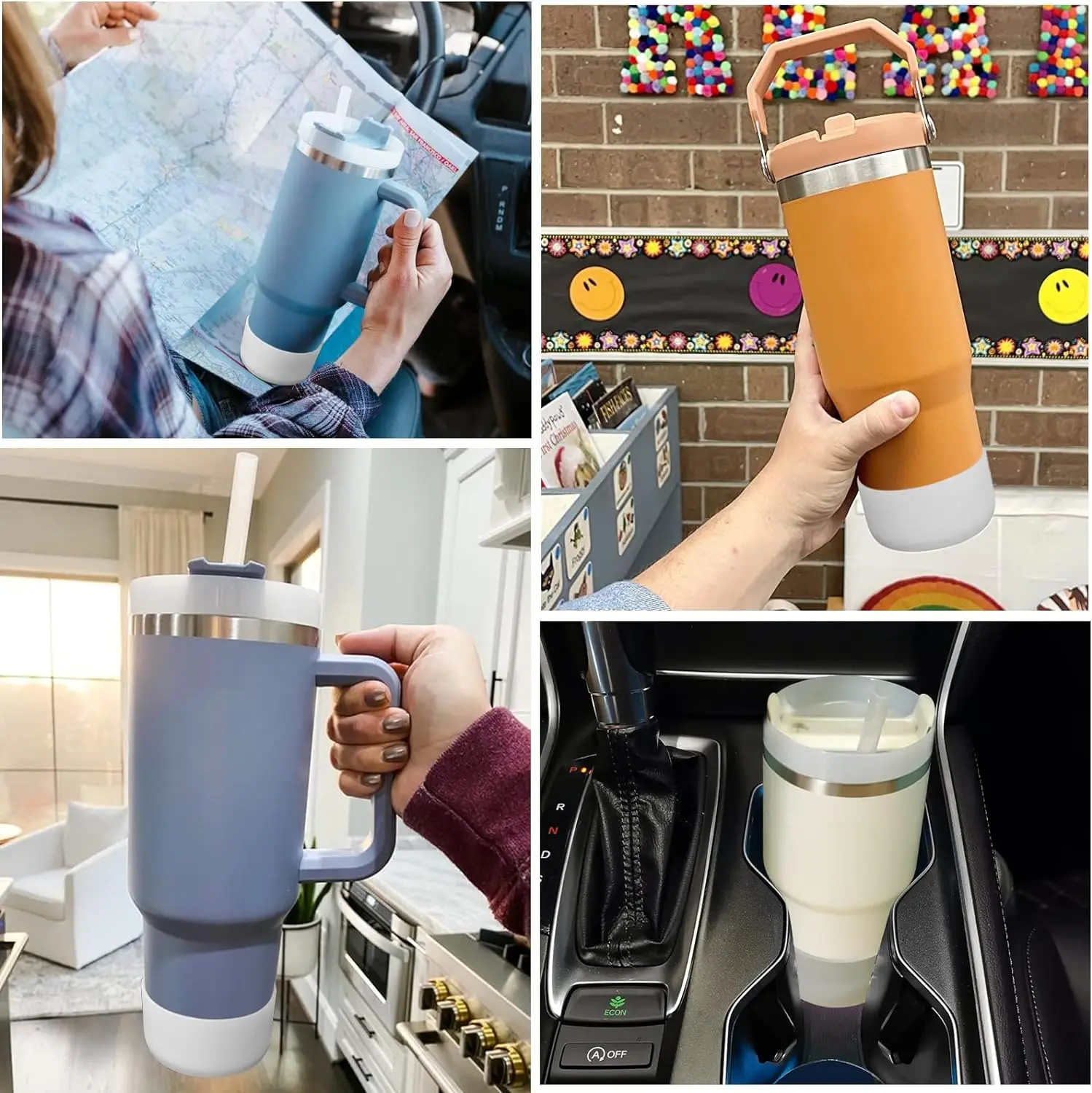 Силиконовый защитный чехол для бутылки с водой
