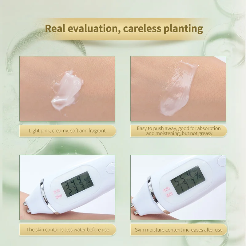 hyaluronic acid glycolic acid effective and quality organic natural face cream whitening face cream for pigmentation
