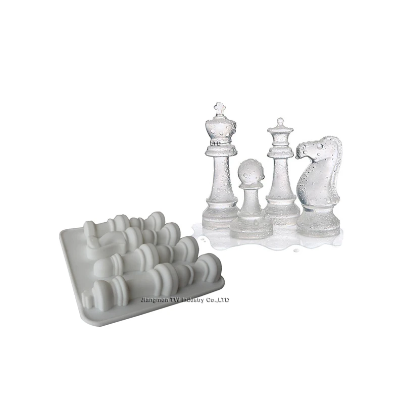 United States USA Hot Sales Mini Silicone Ice Chess Cube Tray