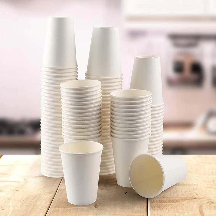 
Wholesale Take Away Paper Coffee Cups Manufacturer Disposable Paper Cups For Hot Drinking 