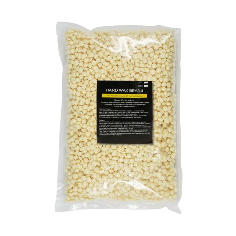 Professional depilatory wax beads hot film hair removal hard wax beans 1000g
