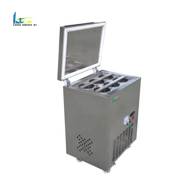 6-15 buckets 304 stainless steel mein mein snow ice cream machine used for shaved ice pudding ice block maker