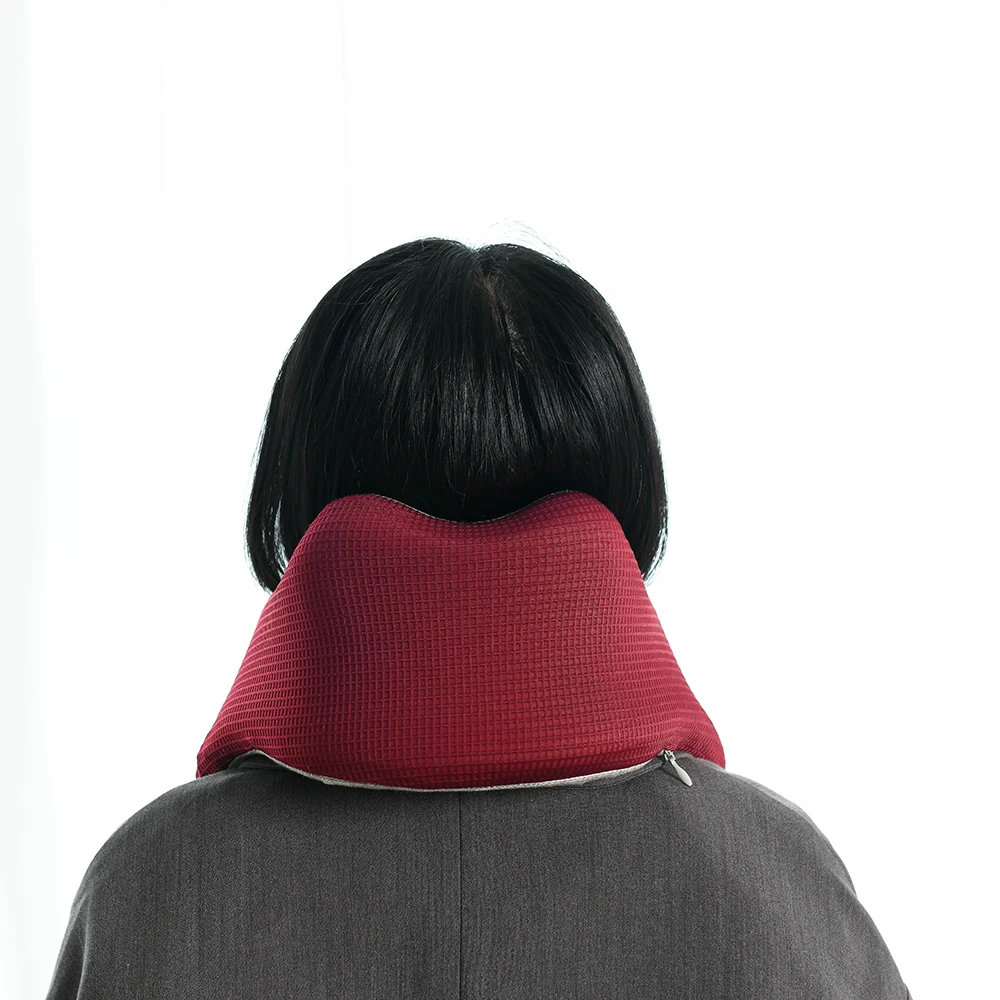 Wholesale Cheap Airplane Custom 3 In 1 U Shape Head Car Memory Foam Head Travel Neck Pillow Nap Pillow