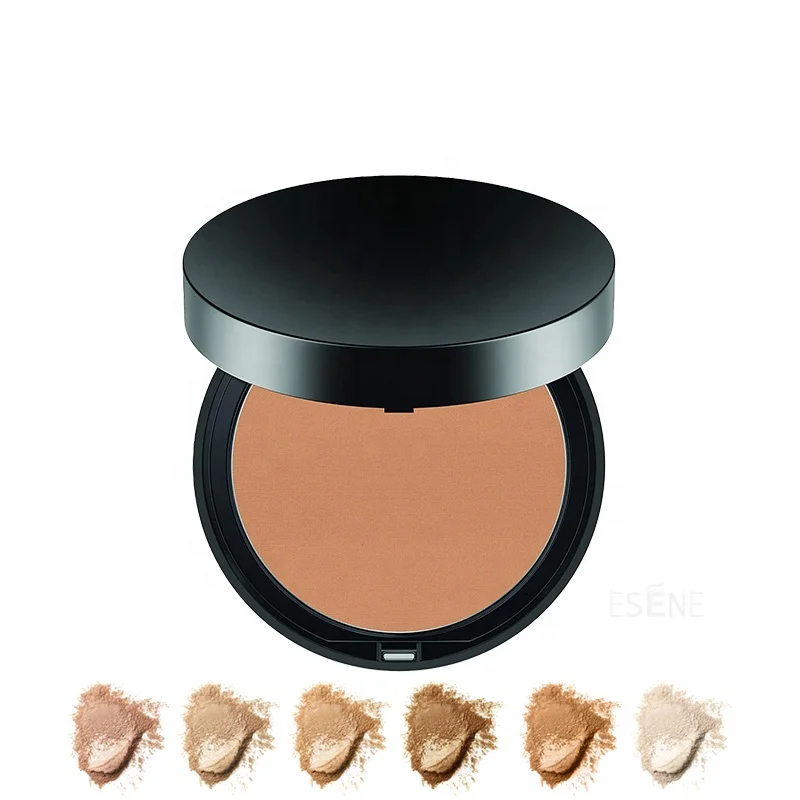 Esene  F-P17 wholesale make you own matte full coverage  pores long lasting setting powder foundation face makeup