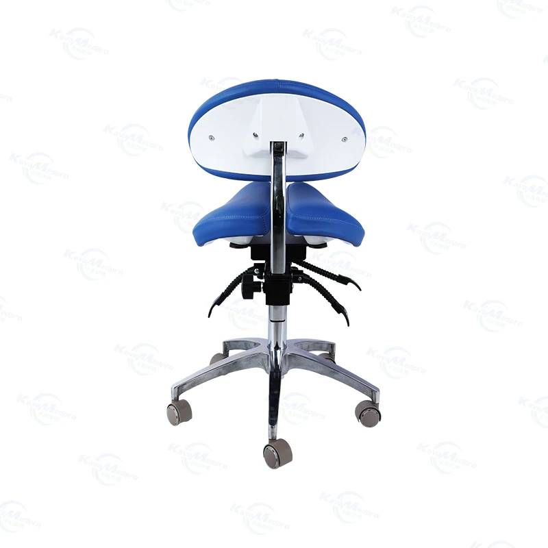 New Arrival Ergonomic Stool Saddle Stool Swivel Rolling Saddle Chair Dental Saddle Seat Chair