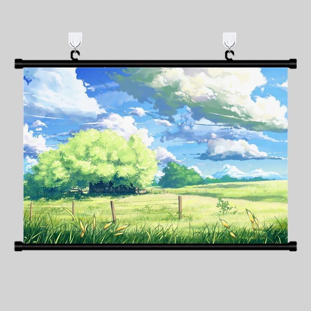 Hot Sale Wall Scroll Anime Fabric Print Custom Wall Scroll fabric