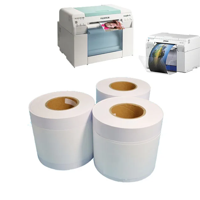 Imatec 6 inch glossy RC photo paper digital dry minilab for Fuji Noritsu plotter printing