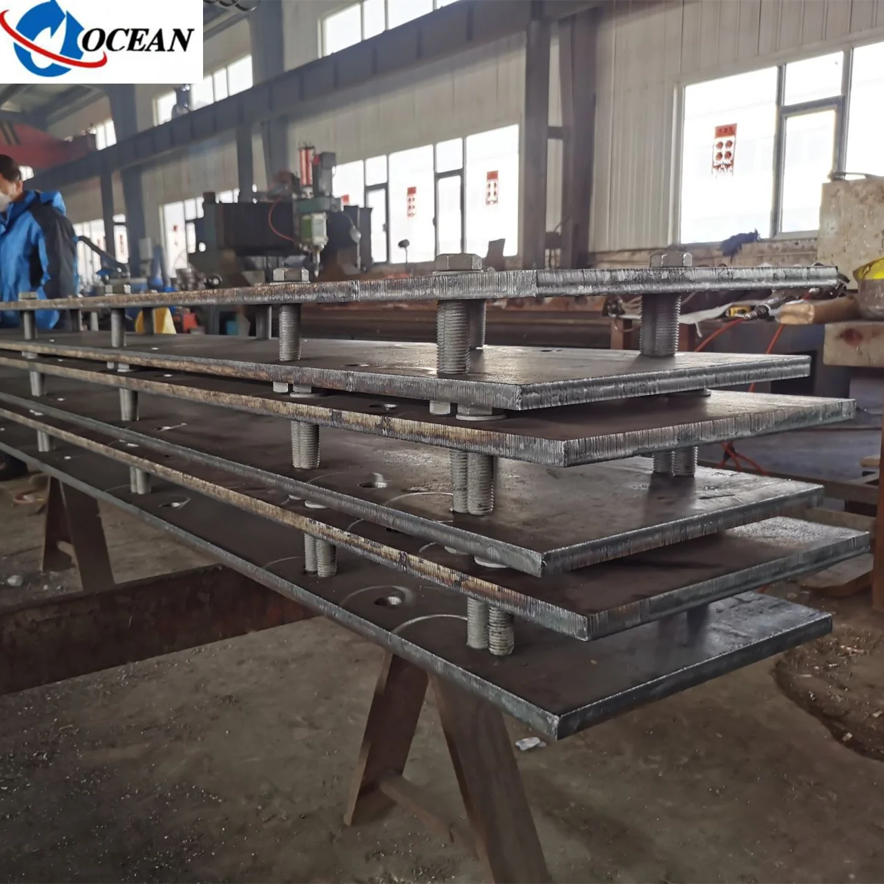 Steel Soleplates For Railroad Construction