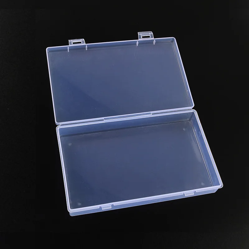 Transparent Plastic Removable Large 8 Grid Storage organizer Component Parts Box Jewelry Accessories Packaging Box Wholesale