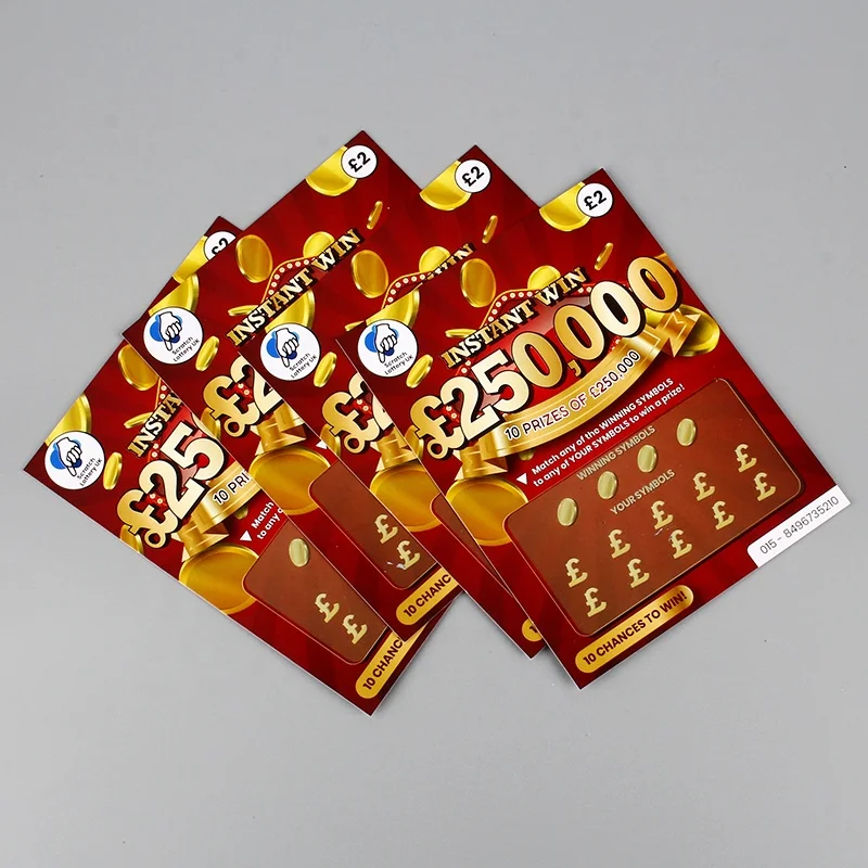 
Custom scratch off paper phone cards printing 