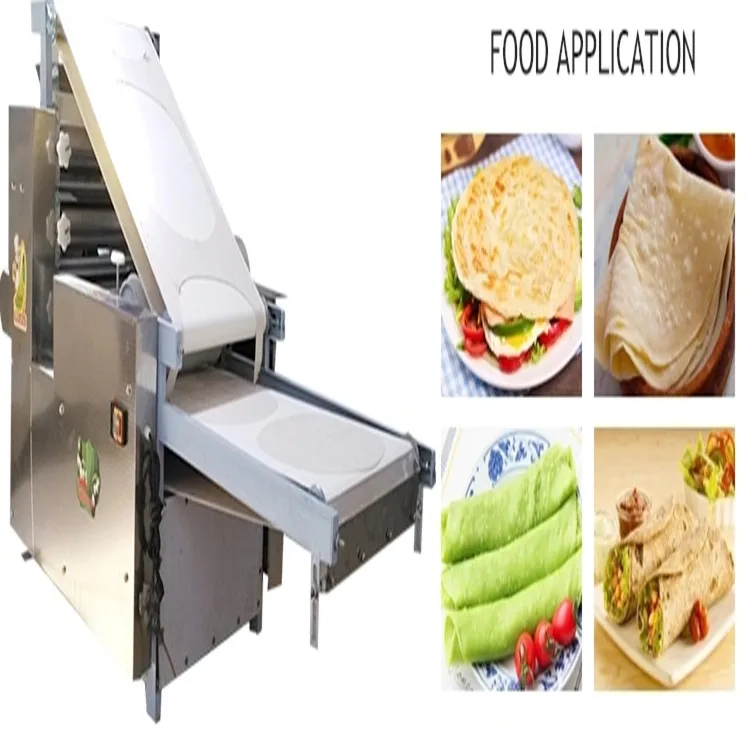New 220V Electric Shawarma Arabic Bread Maker Flat Different Size Automatic Restaurant Bakery Machine with 1 Year Motor Warranty