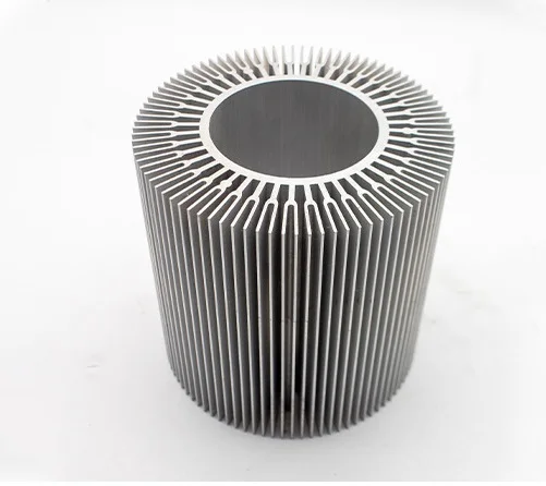 6063 aluminum sunflower heatsink CNC high density LED heatsink aluminum profile