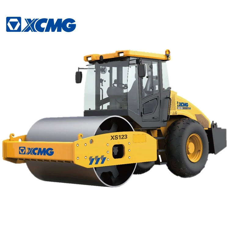 XCMG Official 12 ton Single Drum Vibratory Road Roller XS123 for Sale