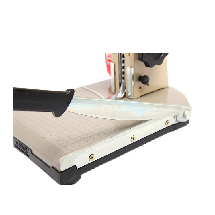 Office supply high quality small book binding machines with cutter