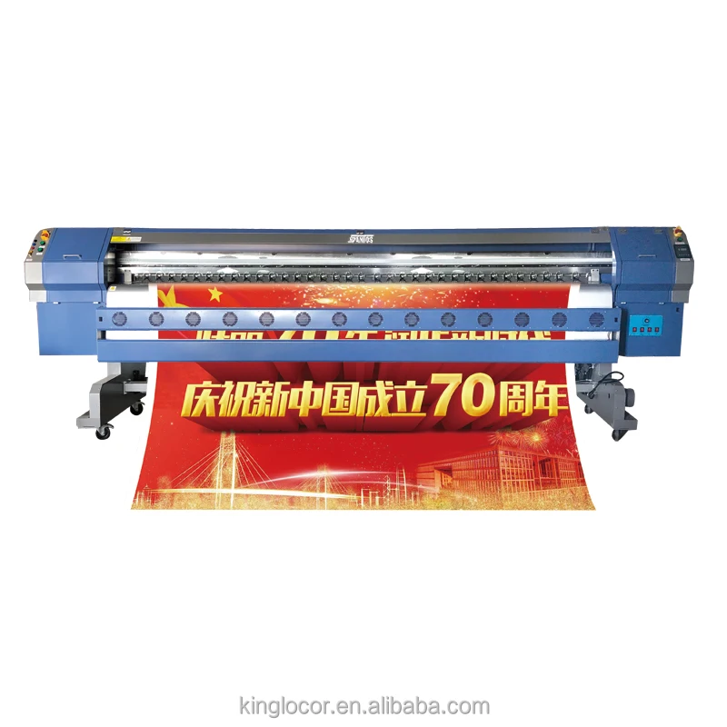Новинка 2021 высокоскоростной принтер для баннеров konica 512i solvent flex 4 головки 8 головок печатная машина km512i