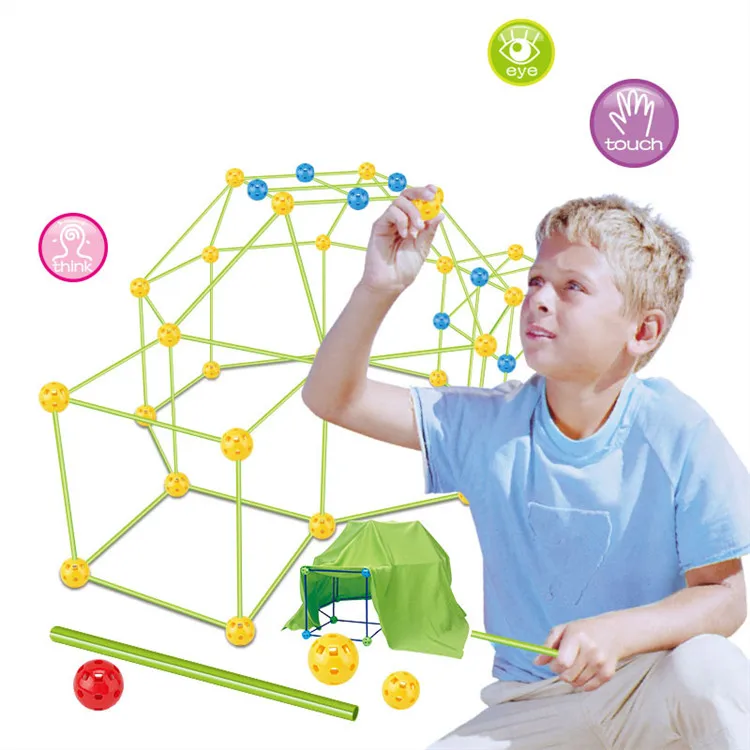 
Amazon hot sale educational other toys assemble 3d puzzle toy tents kids 