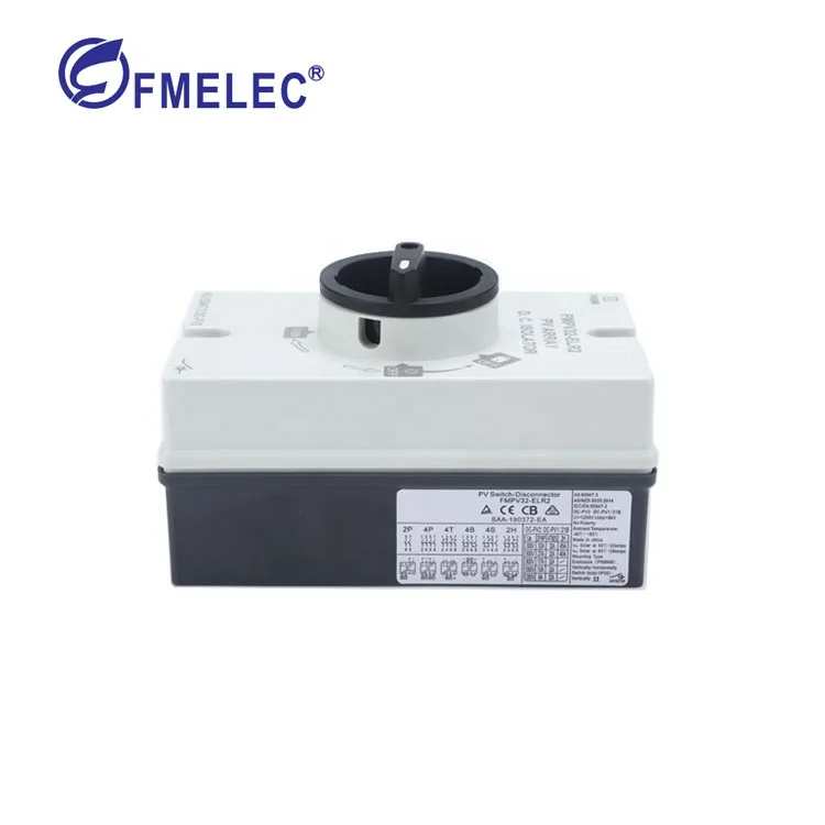 IP66   Outdoor  DC Solar Isolator Switch  with TUV. SAA. CE. CB Approval