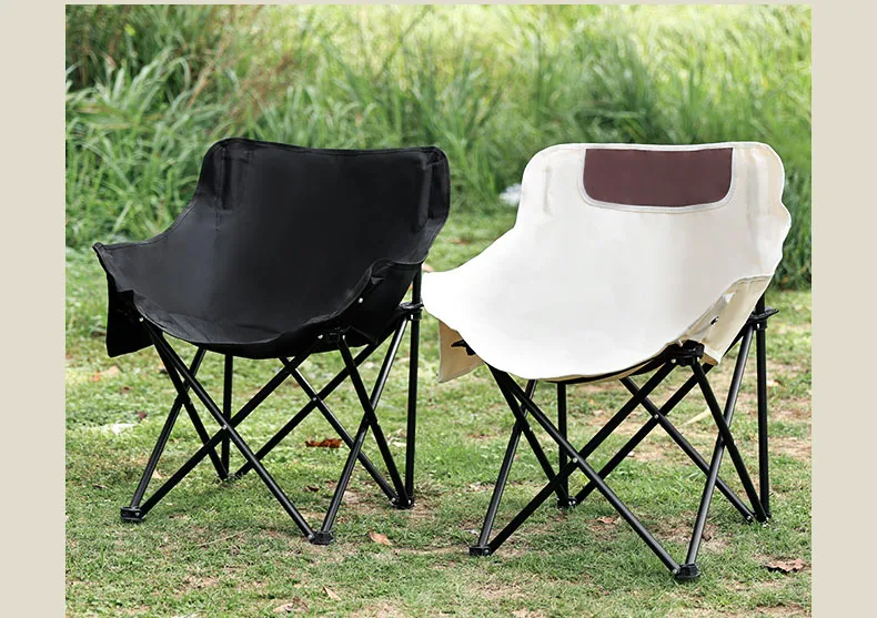 Складной стул для кемпинга ECS-1024, портативный ультралегкий стул moon, стул moon для кемпинга и набор столов