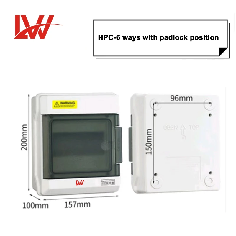 18ways Outdoor waterproof electric power distribution box