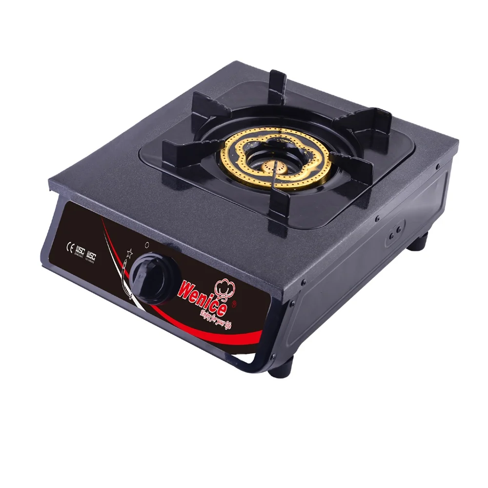 gas stove one burner, cast iron with wok burner gas stove