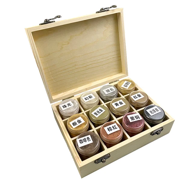 Metal powder paint furniture repair gold powder color powder