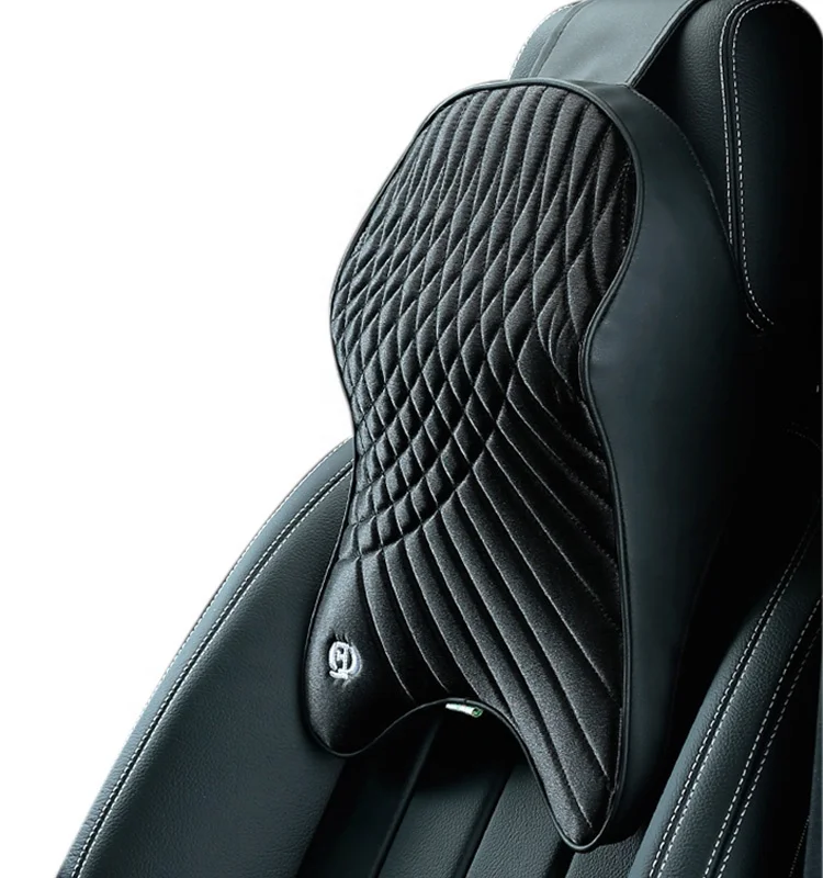 RTS Beautiful Car Seat Neck Memory foam pillow Head rest Neck pillow Headrest for GM Car