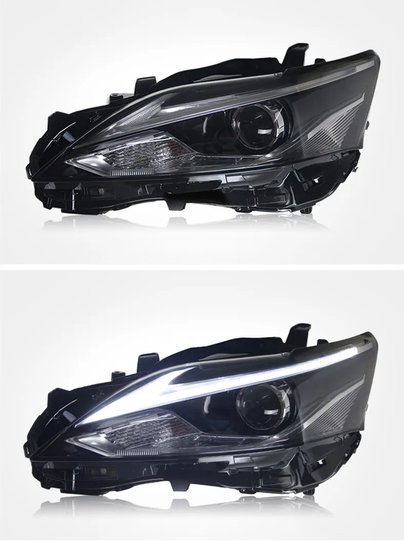 For Lexus CT200 2011-2017 Headlight Assembly Upgrade High Configuration LED Daytime Running Light Dual Lens Headlamp