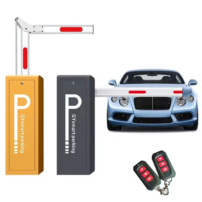 XINGGUANGYI Smart DC 24V Automatic Traffic Barrier Gate Boom Electronic Car Parking Barrier Gate For Vehicle Park With Remote
