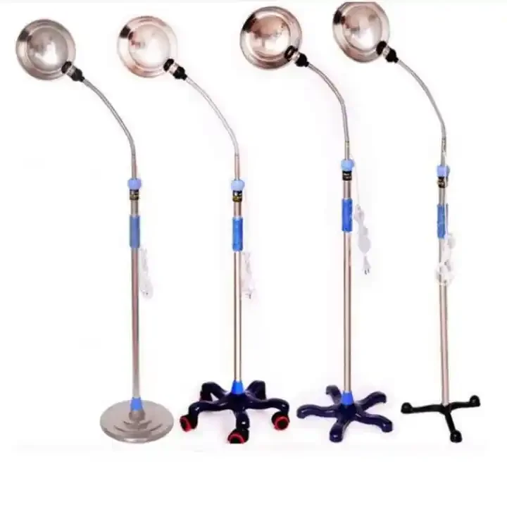 Hospital stainless steel Mobile gooseneck reflector examination light