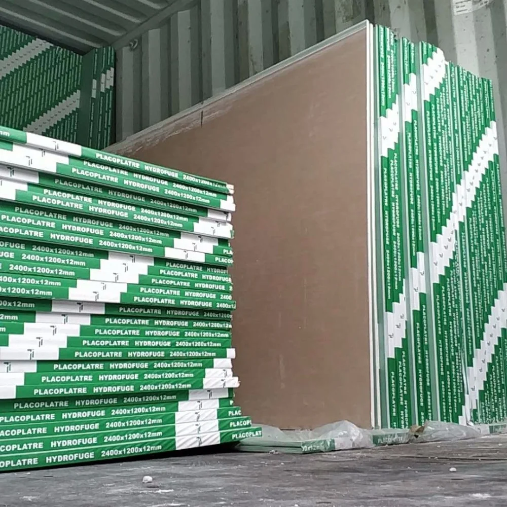 Common gypsum board plaster board  for partition wall or ceiling with wall or ceiling system