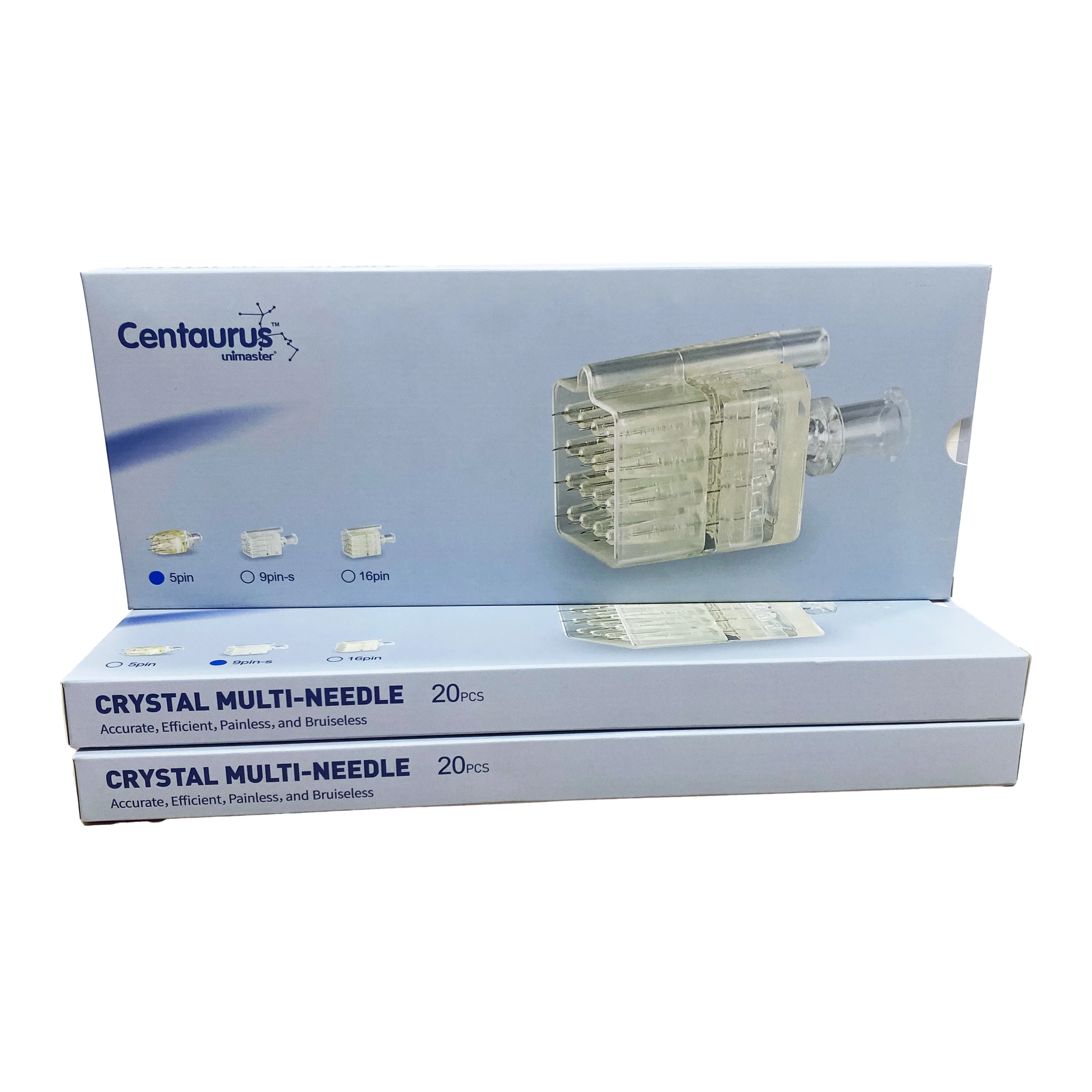 Unimaster Crystal Multi Needle Mesotherapy Injector 5 Pins 9 Pins Needle