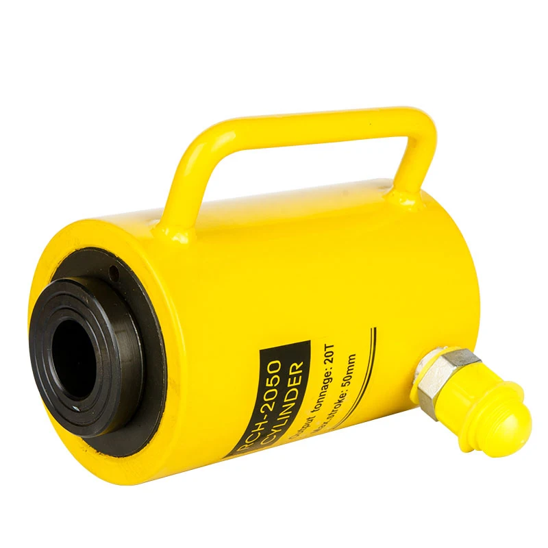 YELLOW Hydraulic Cylinder Ram Jack Stoke  Industrial Lifting Jack