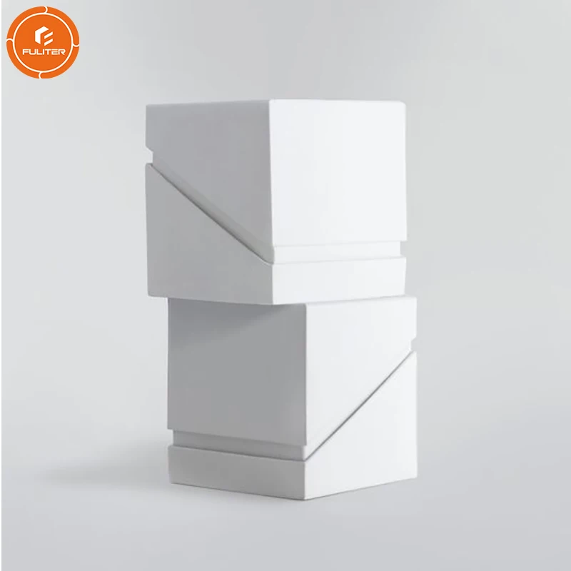 Wholesale Empty Square Rigid Paper Cardboard  Logo Matte Luxury Lid And Base Gift Packaging Customized Candle Box