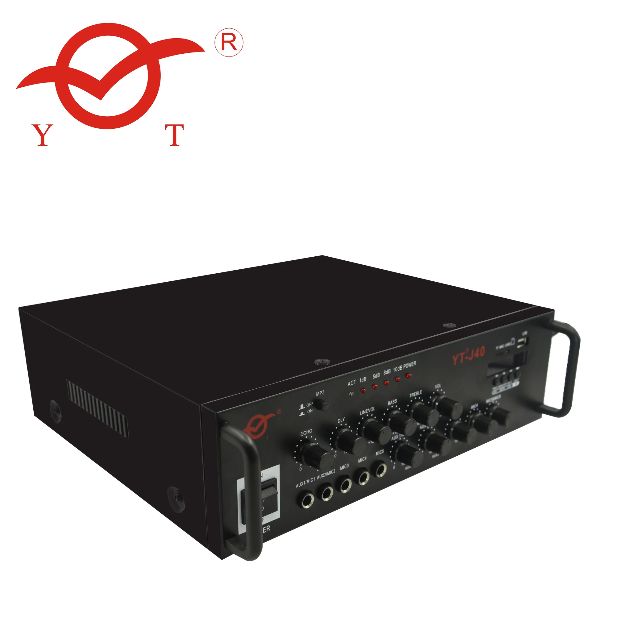  Общественный адрес USB SD MIC ECHO AUX BT 70 Вт моно усилитель