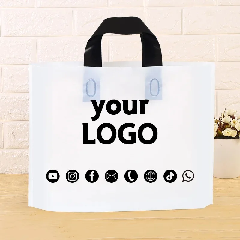 Professional Manufacturer Customized Multicolor Strong Bearing Capacity Wide Bottom Design Shopping Bags With Hole Handles