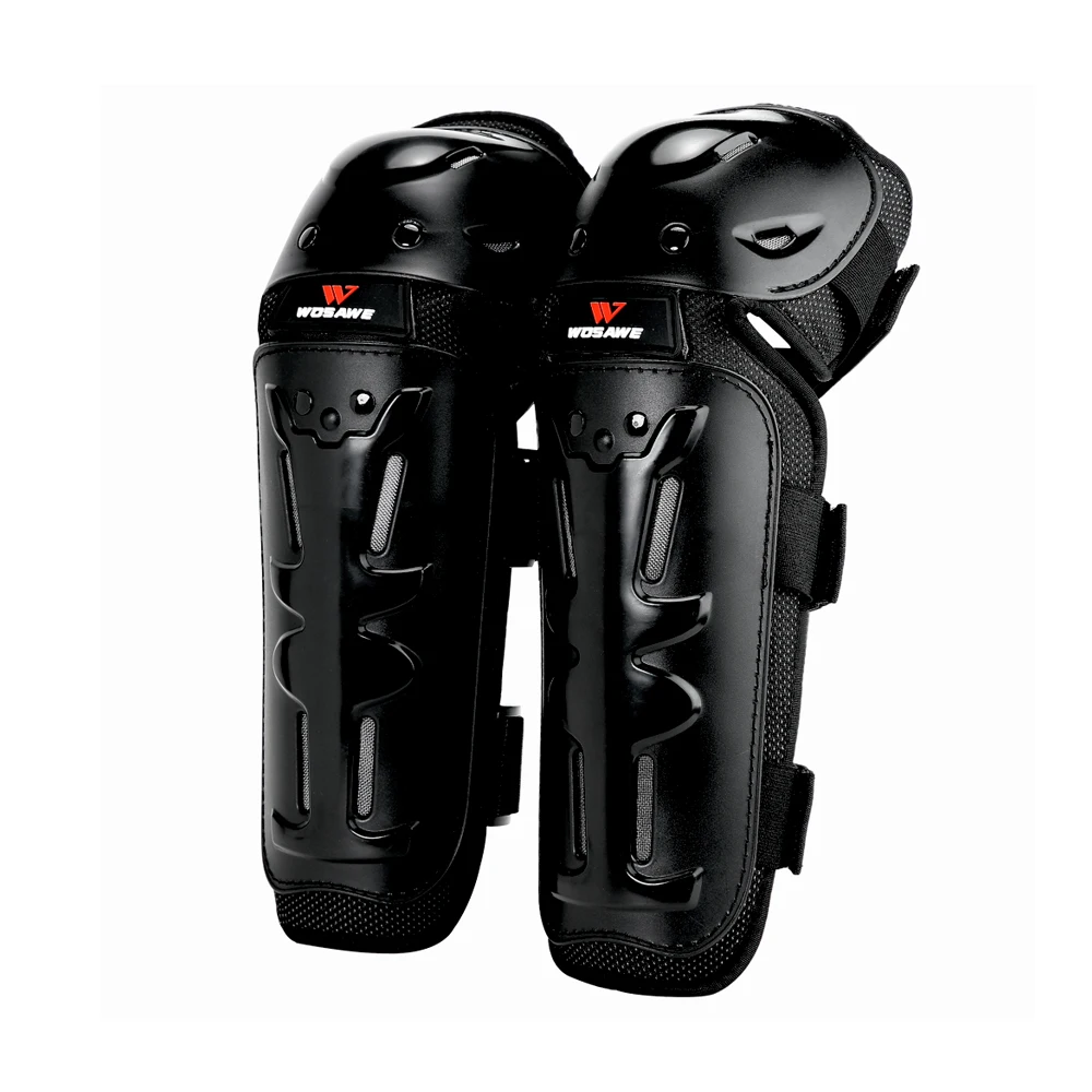 WOSAWE Motorcycle Knee Pads Protectors Adult Moto Motocross Off-Road Dirt Bike Brace Safety Protective Gear Knee Guards