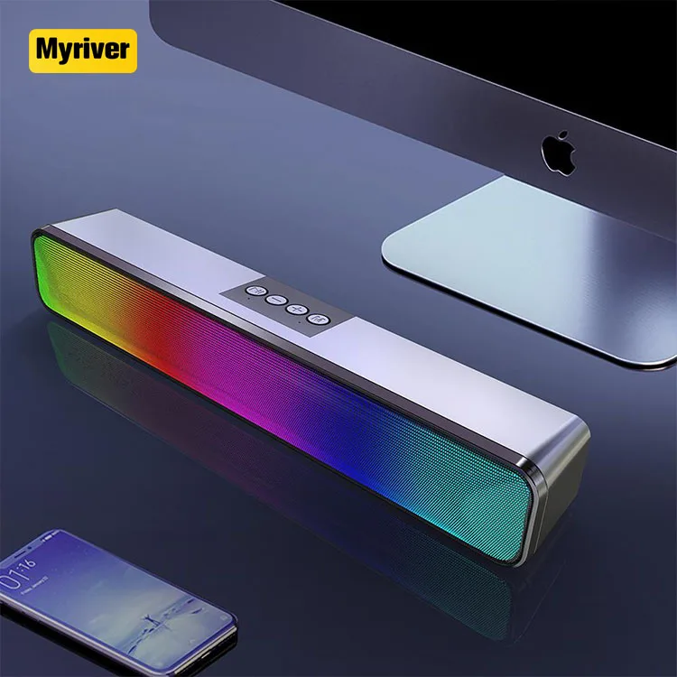 Myriver Саундбар аудио стерео смарт-динамик портативный динамик 5 0 Bt музыкальная шкатулка ТВ компьютер звуковая